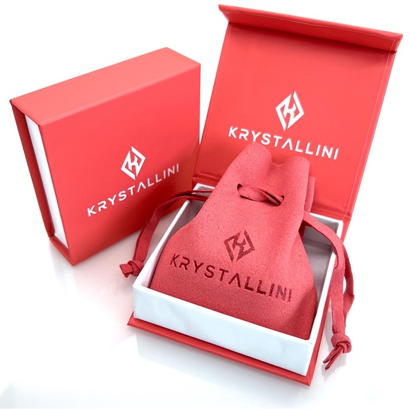 Natural Raw Multi-Color Tourmaline, Crystal Bottle Necklace, Raw Crystal - Picture 6 of 6